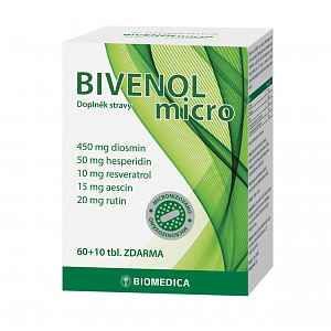 Bivenol micro tbl.60+10 zdarma