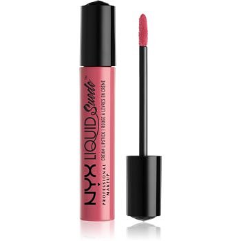 NYX Professional Makeup Liquid Suede™ Cream tekutá voděodolná rtěnka s matným finišem odstín 09 Tea Cookies 4 ml