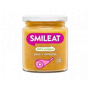 Smileat BIO příkrm krůta se zeleninou s extra panenským olivovým olejem 6M+ 230 g