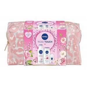 Nivea Bag Rose Touch 2024 dárková sada 4 ks