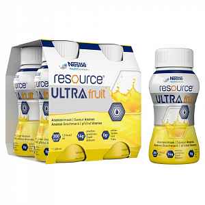 RESOURCE ULTRA FRUIT ANANAS perorální roztok 4X200ML