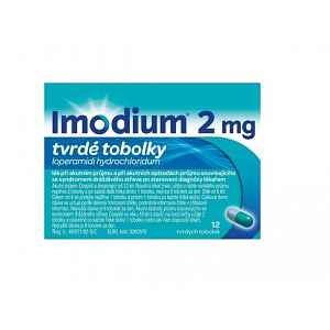 Imodium 2mg tvrdé tobolky 12