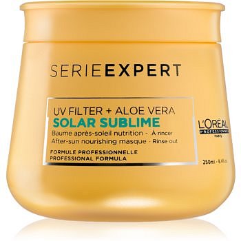 L’Oréal Professionnel Serie Expert Solar Sublime vyživující maska pro vlasy namáhané sluncem s UV filtrem  250 ml