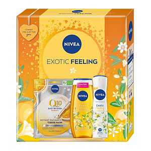 Nivea Box Exotic Feeling 2024 dárková sada 3 ks