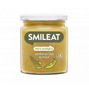 Smileat BIO příkrm quinoa se zeleninou s extra panenským olivovým olejem 6M+ 230 g