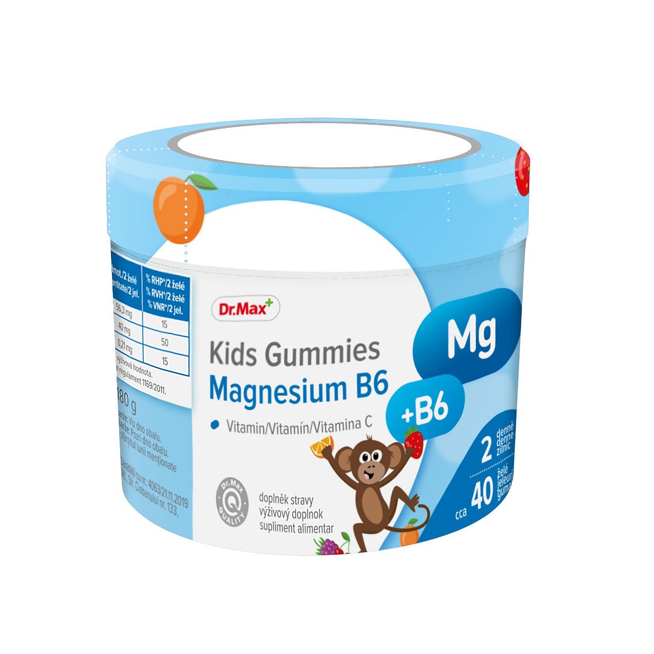 Dr.Max Kids Gummies Magnesium B6 180 g