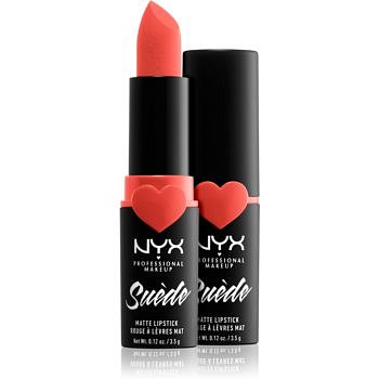 NYX Professional Makeup Suede Matte  Lipstick matná rtěnka odstín 29 Orange County 3,5 g