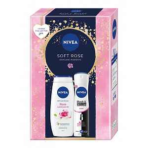 Nivea Box Soft Rose 2024 dárková sada 2 ks