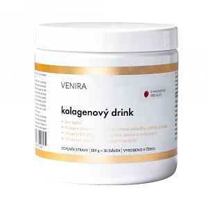 Venira Kolagenový drink pro vlasy, nehty a pleť malina 189 g