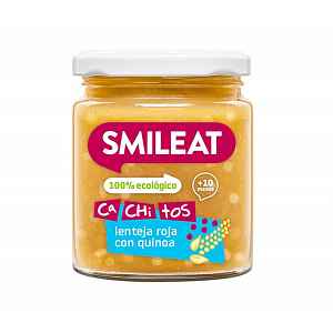 Smileat BIO příkrm quinoa s červenou čočkou a zeleninou 10M+ 230 g