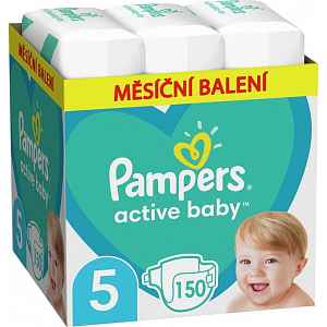 Pampers Active Baby Monthly Box S5 150ks