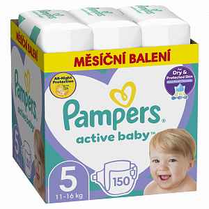 Pampers Active Baby Monthly Box S5 150ks