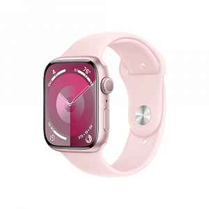 Apple Watch S9 45 mm sport band S/M smart hodinky Pink