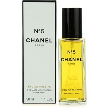 Chanel N°5 toaletní voda náplň pro ženy 50 ml