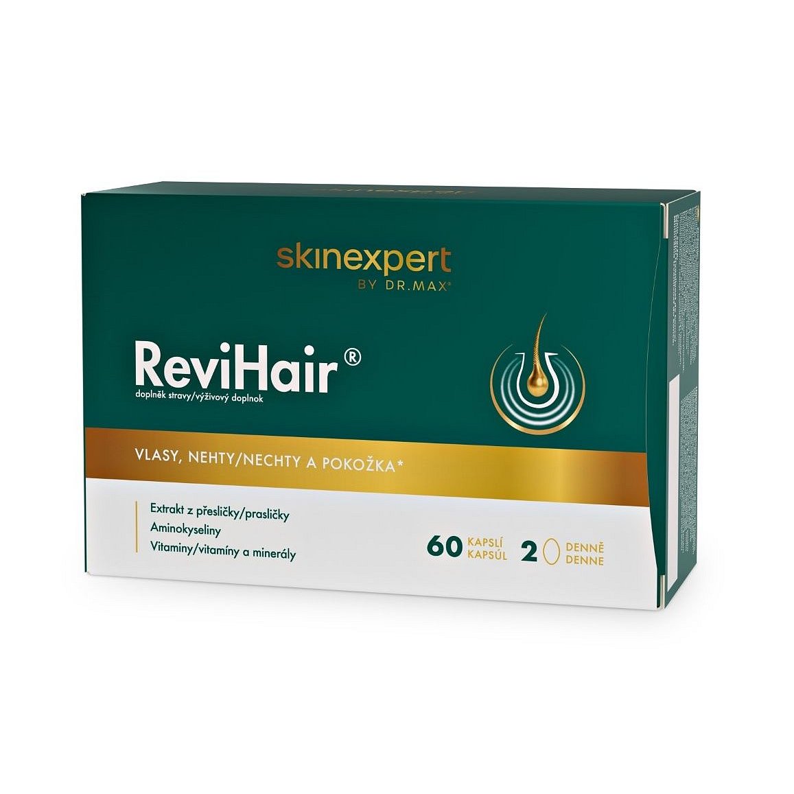 skinexpert BY DR.MAX ReviHair® 60 kapslí