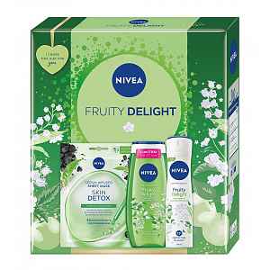 Nivea Box Fruity Delight 2024 dárková sada 3 ks