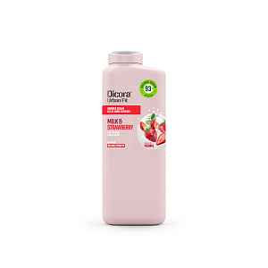 Dicora Jahoda & Mléko sprchový gel  400 ml