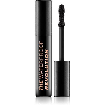 Makeup Revolution The Waterproof Mascara Revolution voděodolná řasenka pro objem odstín Black 8 ml