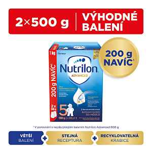 NUTRILON 5 Advanced batolecí mléko 1 kg, 35+