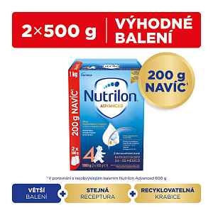 NUTRILON 4 Advanced batolecí mléko 1 kg, 24+