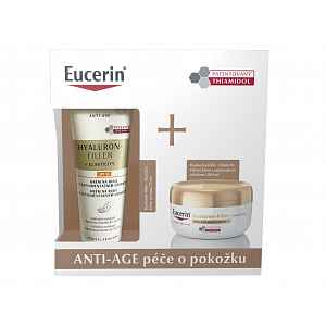 Eucerin Hyaluron-Filler + Elasticity Anti-Age vánoční kazeta 2 ks