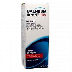 Balneum Hermal Plus tekutina 1 x 500 ml