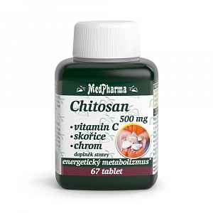 MedPharma Chitosan 500mg+vit.C+chrom 67 tablet