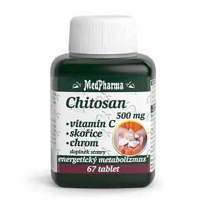 MedPharma Chitosan 500mg+vit.C+chrom 67 tablet