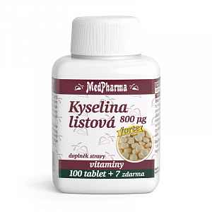 MedPharma Kyselina listová 800 mcg tablety 107