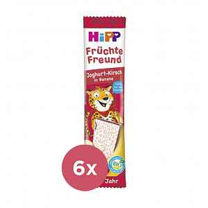 6x HIPP BIO Ovocná oplatka Višeň-Jogurt 23g