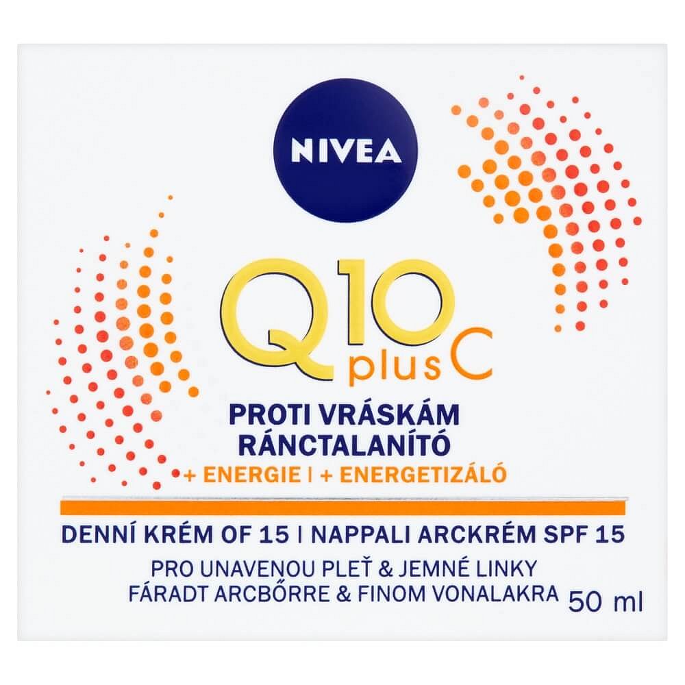 NIVEA Energizující krém Q10 proti vráskám 50 ml