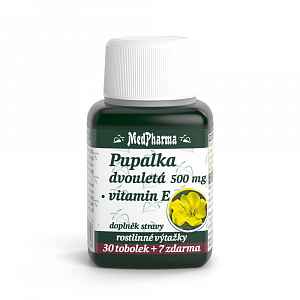 MedPh Pupalka dvoul.500mg+vit.E tob.37