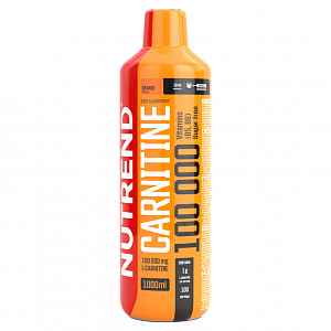 NUTREND Carnitine 100000 Pomeranč 1000ml