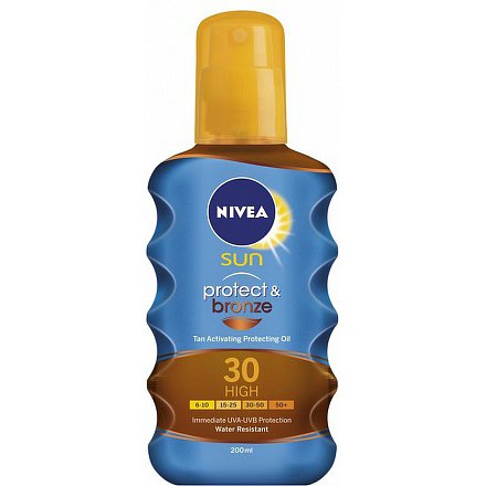 NIVEA SUN Olej na opal. Protect&Bronze OF30 200ml