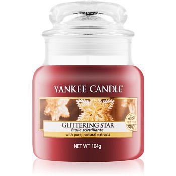 Yankee Candle Glittering Star vonná svíčka Classic malá 104 g