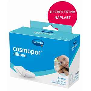 Cosmopor Silicone 7,2 x 5 cm 5 ks