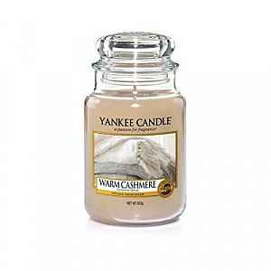 Yankee Candle Warm Cashmere vonná svíčka Classic velká 623 g