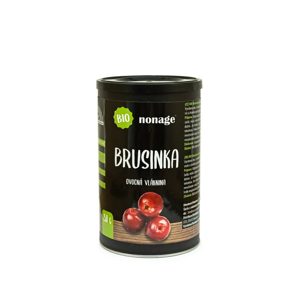 NONAGE Ovocná vláknina brusinka BIO 150 g