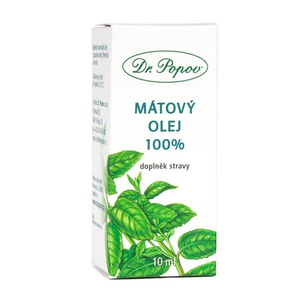 DR.POPOV Mátový olej 100% 10 ml