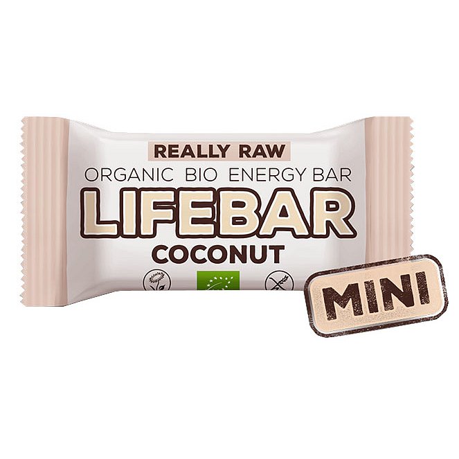 Lifebar kokosová tyčinka RAW BIO 25g