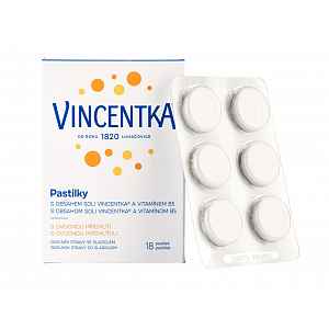 Vincentka Ovocné pastilky 18 ks