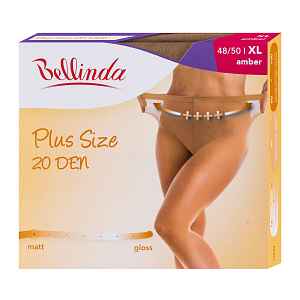 Bellinda Plus Size 20 DEN vel. XL punčochové kalhoty tělové