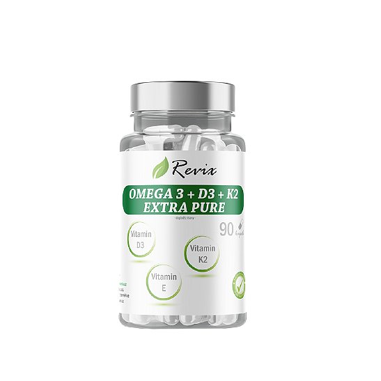 Revix Omega 3 + D3 K2 E 90 kapslí