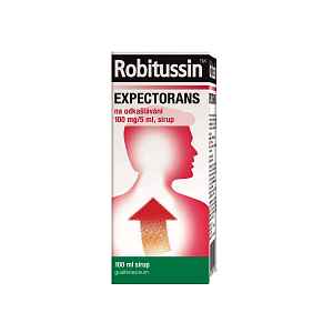 Robitussin Expectorans Na Odkašlávání 100mg/5ml sirup 100ml