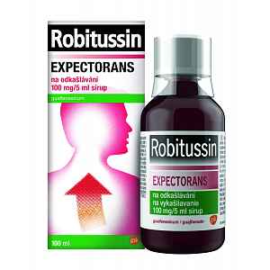 Robitussin Expectorans Na Odkašlávání 100mg/5ml sirup 100ml