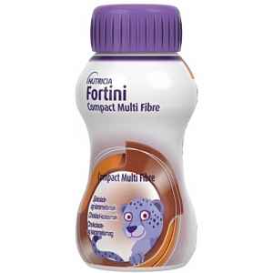 FORTINI COMPACT MULTI FIBRE S PŘÍCHUTÍ ČOKOLÁDA-KARAMEL POR SOL 4X125ML