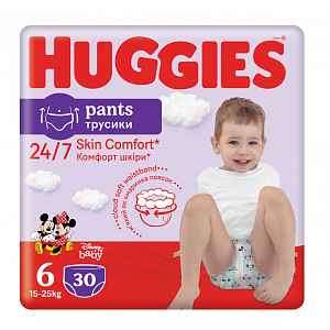 HUGGIES Pants Jumbo 6 15-25kg 30ks