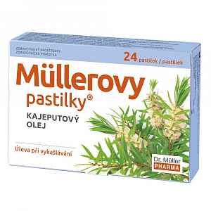 Müllerovy Pastilky S Kajeputovým Olejem 24ks Zp