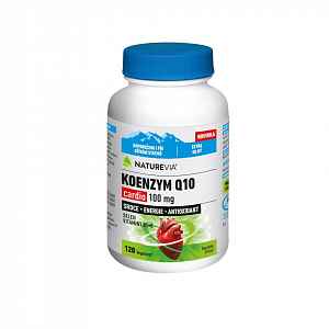 NatureVia Koenzym Q10 Cardio 100mg cps.120