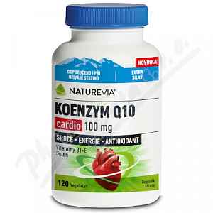 NatureVia Koenzym Q10 Cardio 100mg cps.120